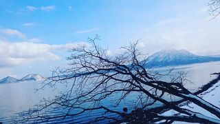 支笏湖から見る景色が最高