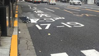 銀座のメインストリート