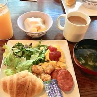 無料朝ごはん 美味しいヽ(*´∀｀)ノ