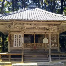 地蔵菩薩像が安置されている「地蔵堂」