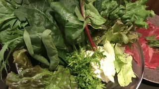 お野菜が美味しい