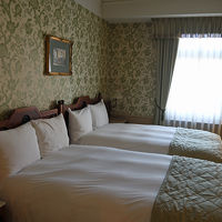 ベッドルームの部分。落ちついている。