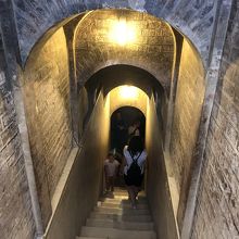 帰る所ですが、ここを登れば頂上です