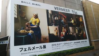 フェルメール展初日に行ってきました