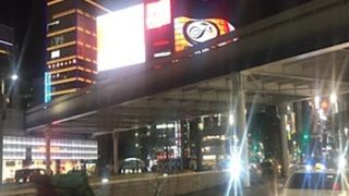 銀座の大通り