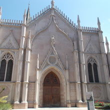 正面の景観です。