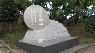 天王寺公園内の前方後円墳