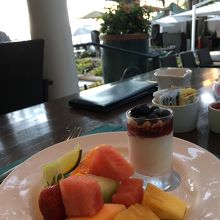 ザ ベランダの朝食