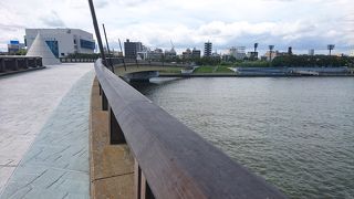 隅田川唯一の歩行者専用橋