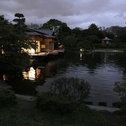 源心庵の夜景がきれいでした。