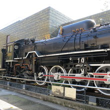 入口付近にあるD51