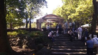 定期的に無料のコンサートがランチタイムに行われていて、超おすすめです。