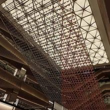 ＧＩＮＺＡ６の内部吹き抜け構造