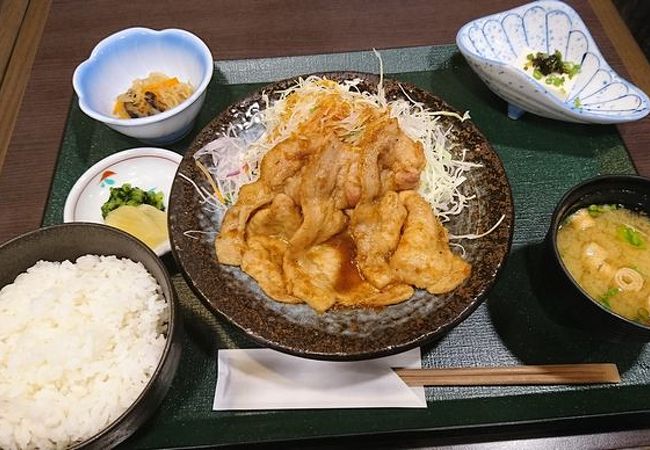 横川SAで食事