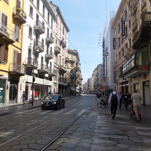 通りの様子です。