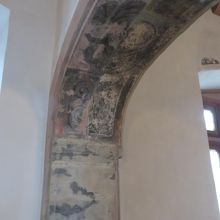 ほのかに残る当時の装飾