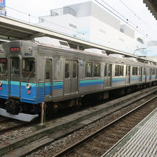 伊東線を走る電車