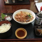 新鮮なお魚とそばを食べたくて！