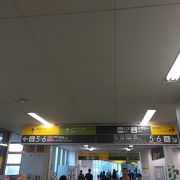 東横線とJRの乗り換え