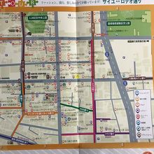 詳しい地図。目印もわかりやすいです