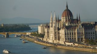 ブダペストの真ん中を流れるヨーロッパの大河