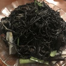 いかすみパスタ