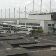 バンナー駅の傍には、世界貿易展示場があります。貿易促進のため