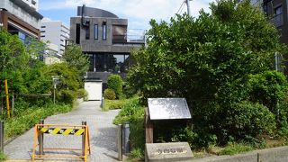 公園と言っても小さな空地みたいな感じで