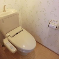 トイレはウォッシュレット付き。