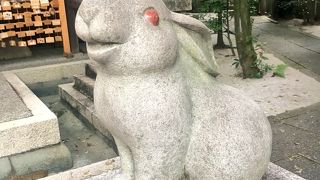 うさぎが可愛い神社