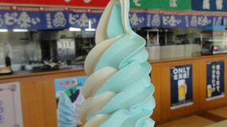 積丹ブルーソフトはミント味