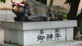 天神さまのお使いの牛