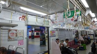 アクセス特急は所要時間が短く快適