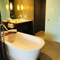 大きなバスタブがうれしくて、何度も入りました。