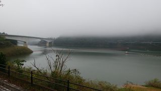 散策しても気持ちの良い阿木川湖