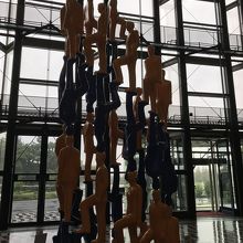 入り口のオブジェ