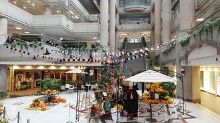 ランドマークプラザ2階　もうすぐ　レゴストア　オープン