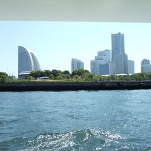 シーバスから見たみなとみらい