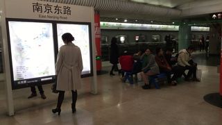 上海の中心街にアクセス