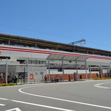 南側からの眺め