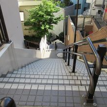 坂上からの様子