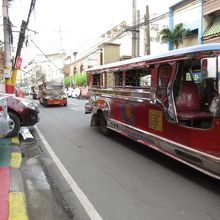 タイミング良く来たジプニー