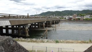 存在感のある、美しい橋でした。