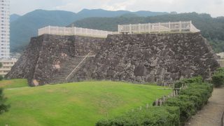 天守閣はありませんが…。