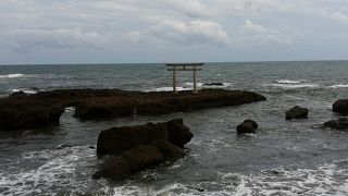 海に鳥居