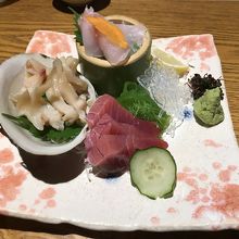 刺身盛り合わせ