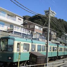鎌倉高校前駅近く