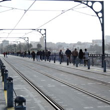 ドンルイス１世橋上層階