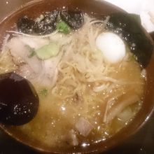 あつあつのみそらーメンです！