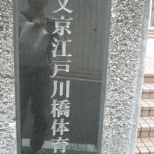 文京区の江戸川橋体育館は、地下鉄江戸川橋駅の北側にあります。